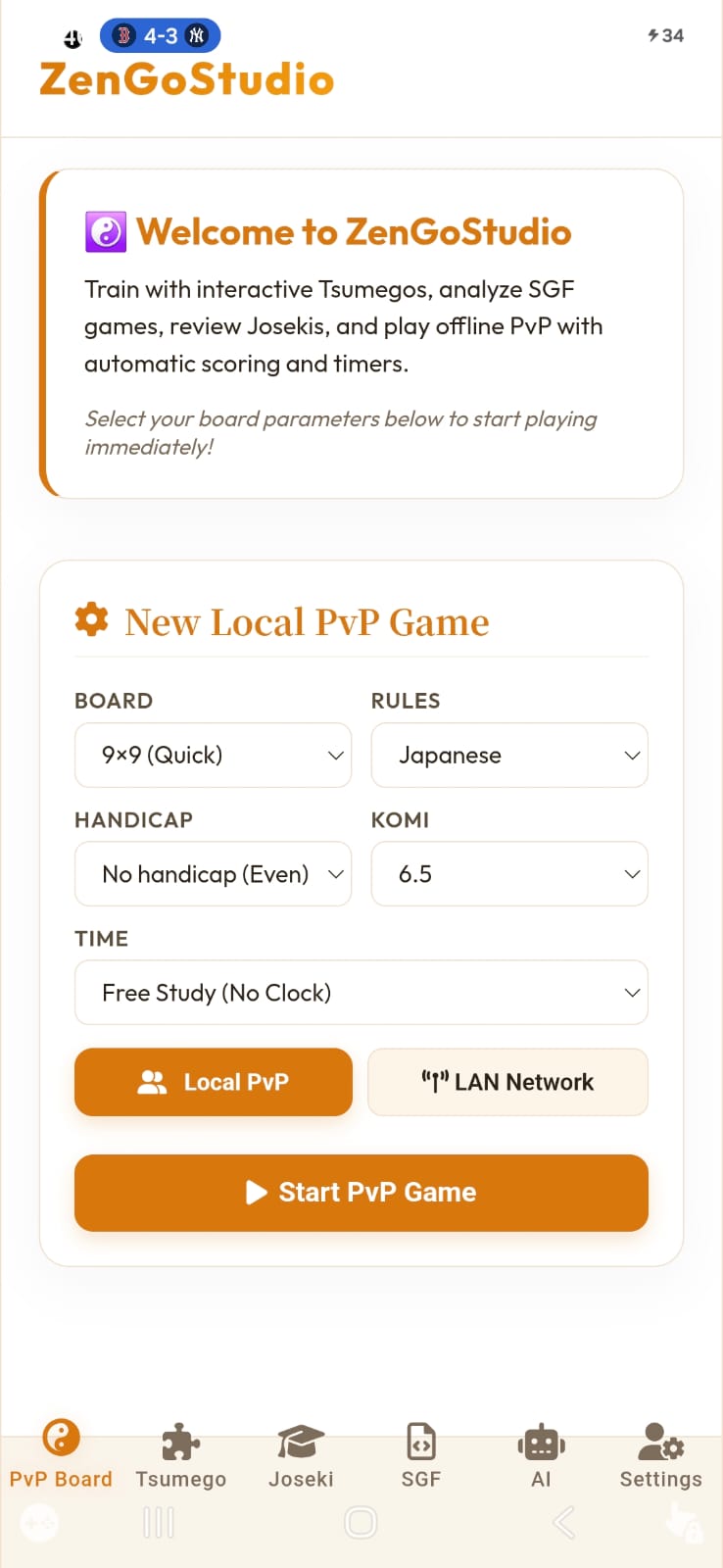 Local Game Setup